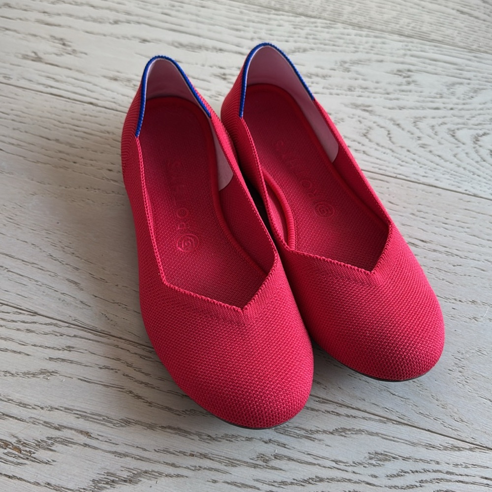 Red Rothy’s flats - Picture 2 of 6